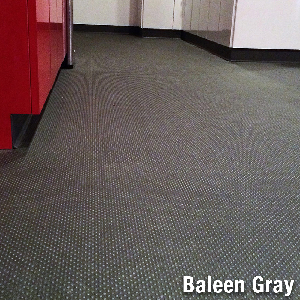 LonPearl Vinyl Install hallway baleen gray