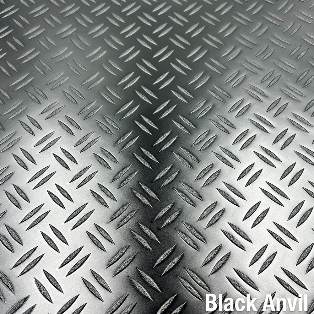 LonPlate Max Vinyl Roll 6x60 Ft. Black Anvil close up