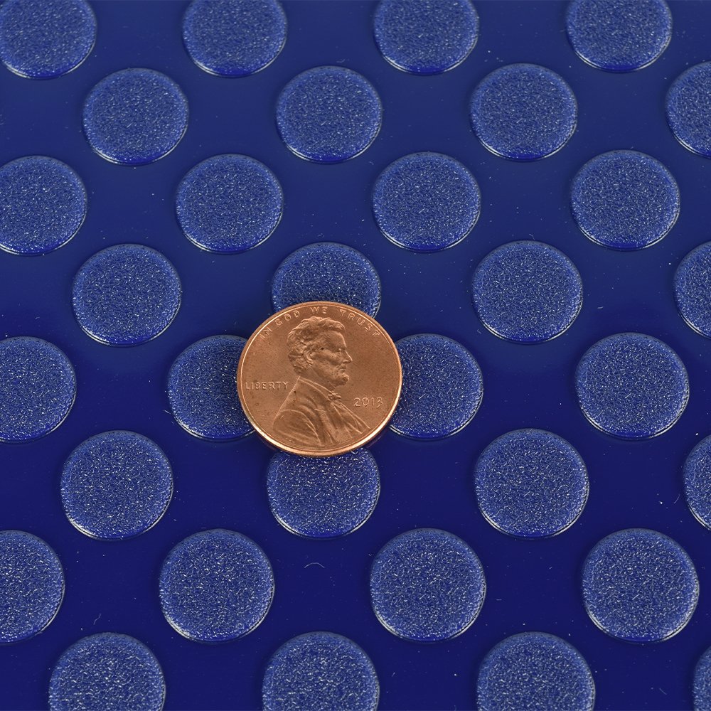 LonPoint Moonwalk Blue coin top view