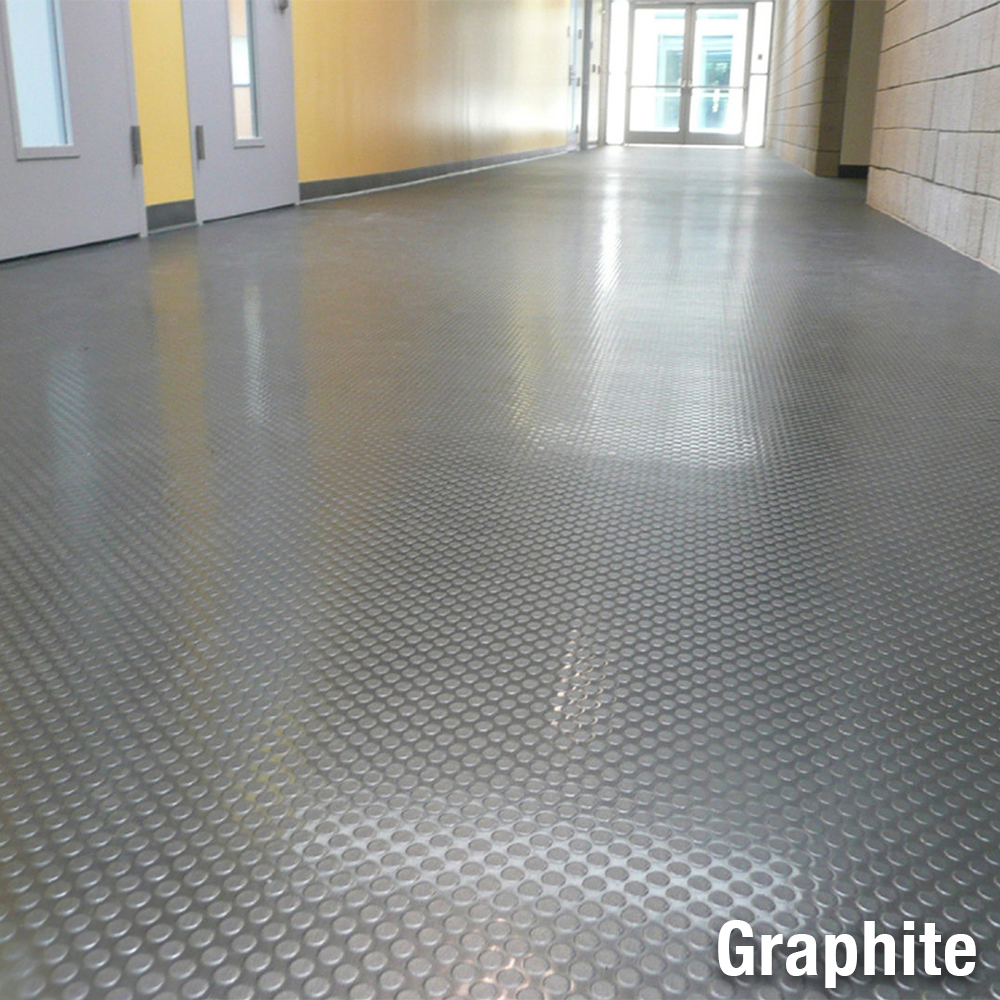 use commercial vinyl flooring in office hallway