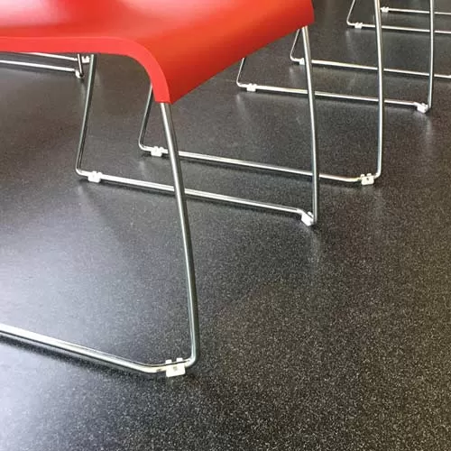 lonspeck vinyl flooring in waiting room