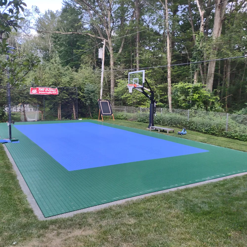 pickleball court flooring kit without lines