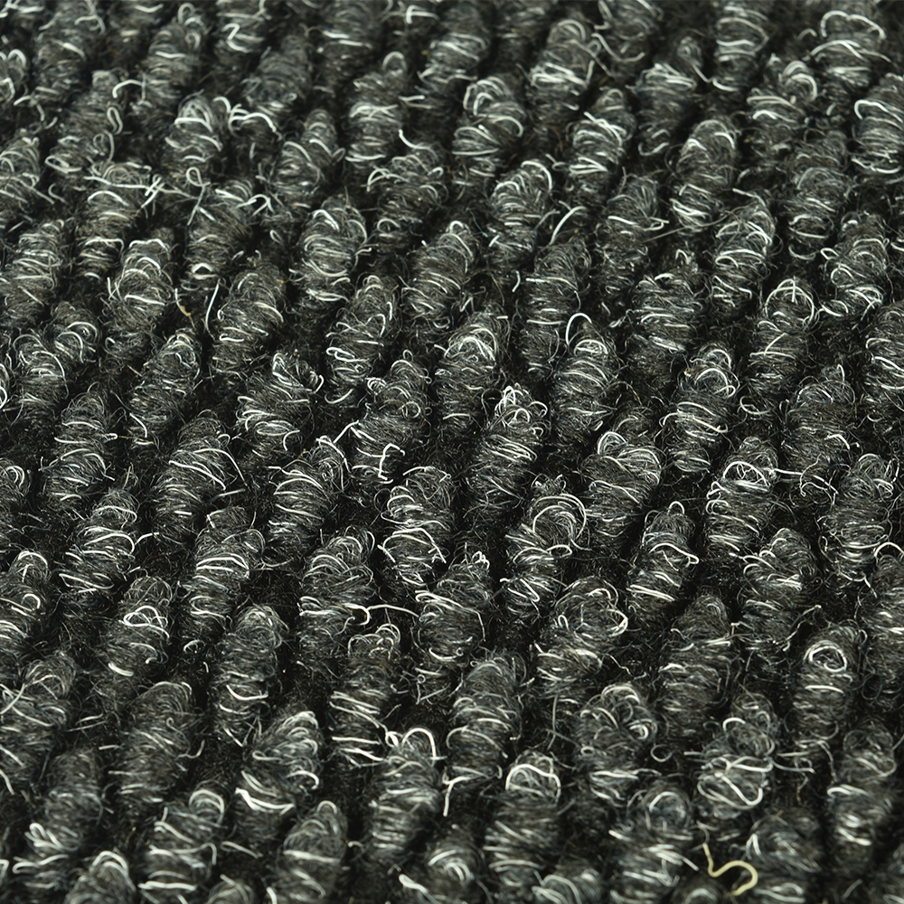 Commercial Calypso Heavy Duty Carpet Tile Anthracite close up