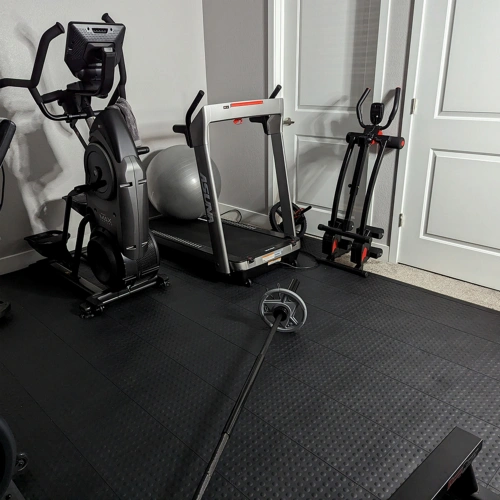 no smell staylock pvc tiles in home gym