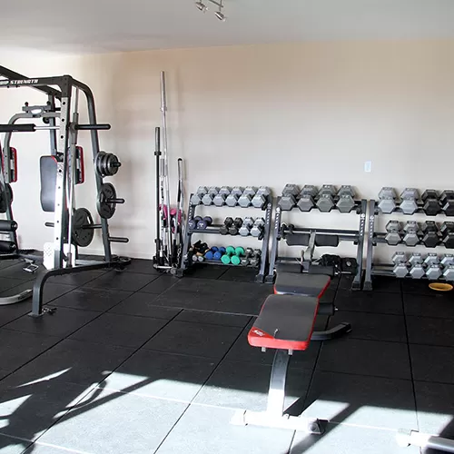 The Most Affordable Bedroom Gym Flooring Options & Products