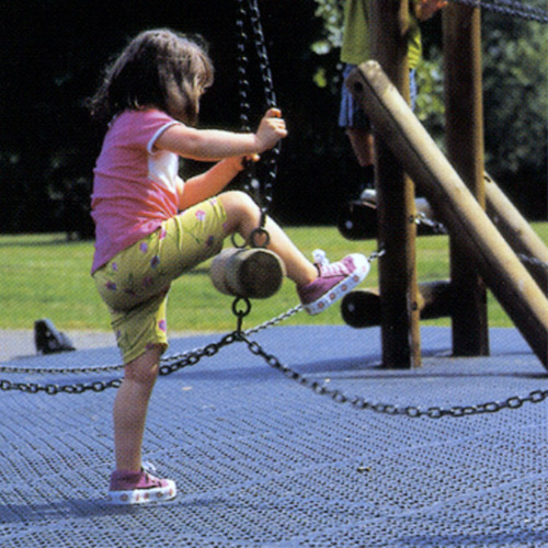 perforated playground tile