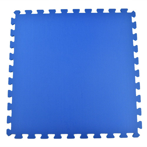 blue play mat