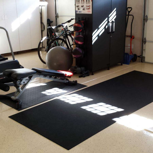 Rubber Roll Material Flooring for Garage Workout Gyms