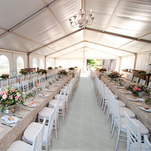 White hotsell tent wedding