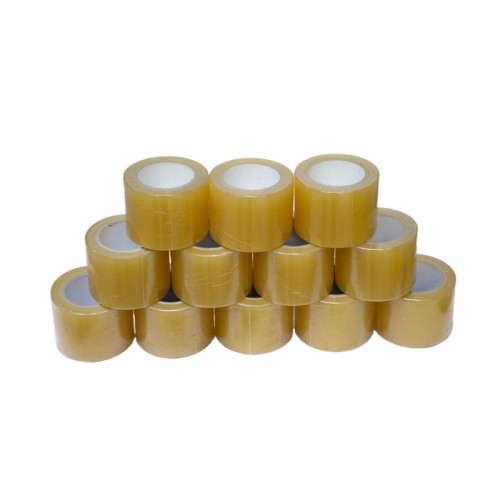 Tape - Half Case - 4 inch 9 Rolls - 84 ft per roll Clear