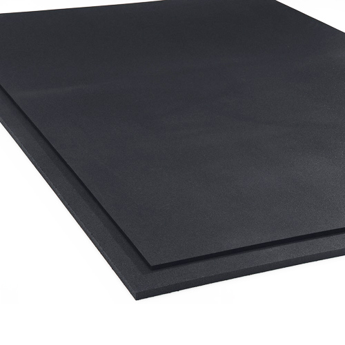Lelie meest vrije tijd 4x6 ft Black Rubber Gym - 3/4 Inch Floor Mat