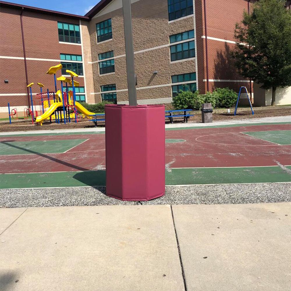 the safest basketball pole pad