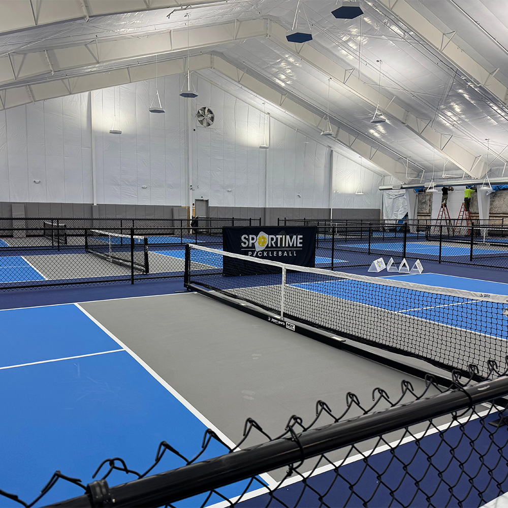 indoor pickleball court