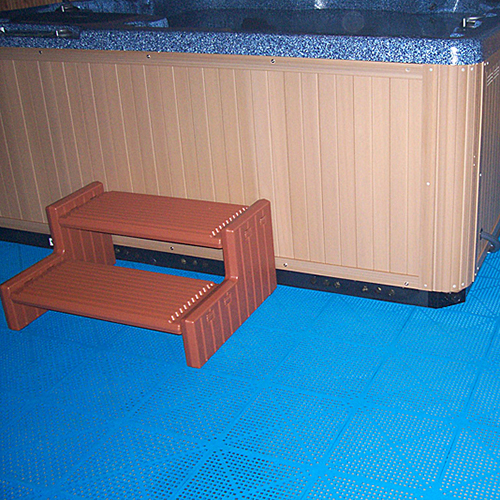 Using Pool and Spa Mats for Safety