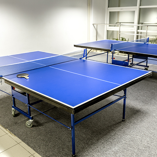 Ping Pong Table Tennis Flooring, Best PVC Flooring Option
