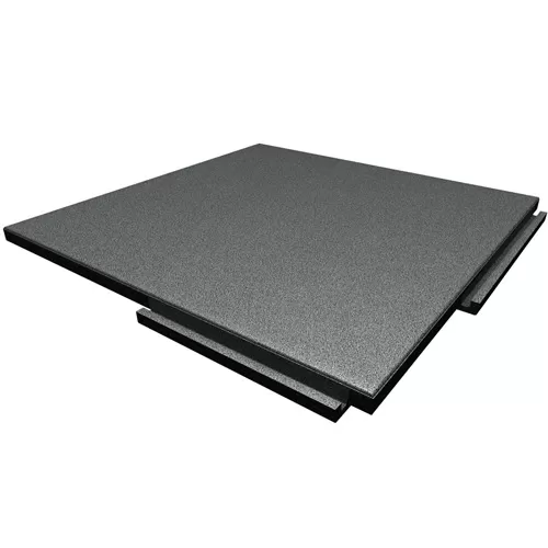 Sterling Athletic Rubber Tile 1.25 Inch Gray