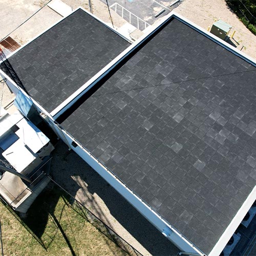 Full install of Sterling Walkway Pad Roof Top Black 2 Inch x 2x2 Ft.