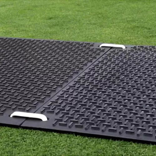 Heavy Equipment Yard Mats for Tree Service