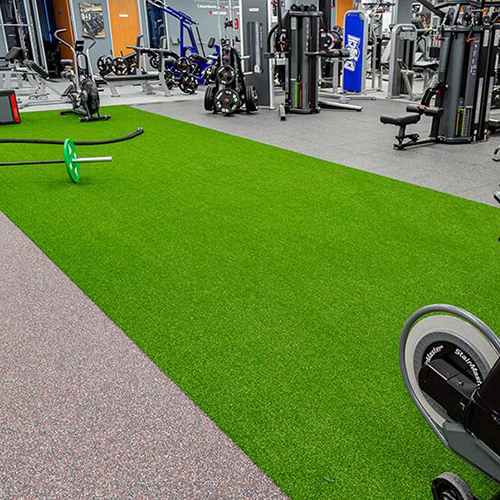 artificial turf for garage gym