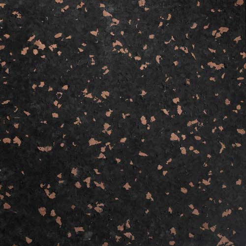 Brown close-up Rubber Tile Interlocks with Borders 10% Color Custom 8mm 