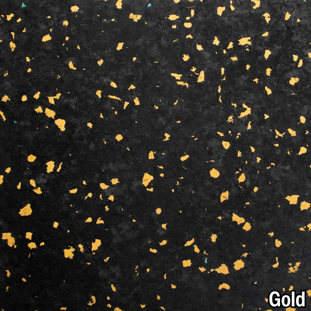 Gold close-up of the Straight Edge Tile 10% Color Custom 8 mm x 2x2 Ft.