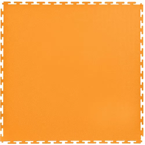 interlocking orange pvc tile