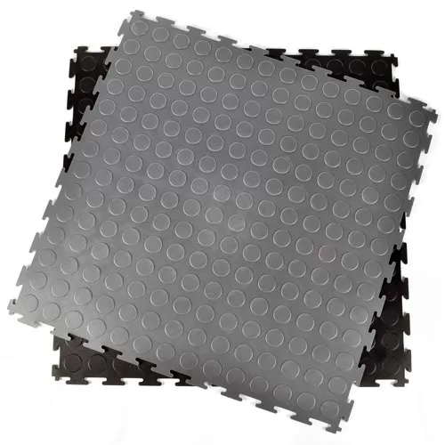 pvc coin garage floor tile