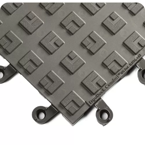 Wearwell ErgoDeck Comfort Solid 18x18 Inch Tile layout=