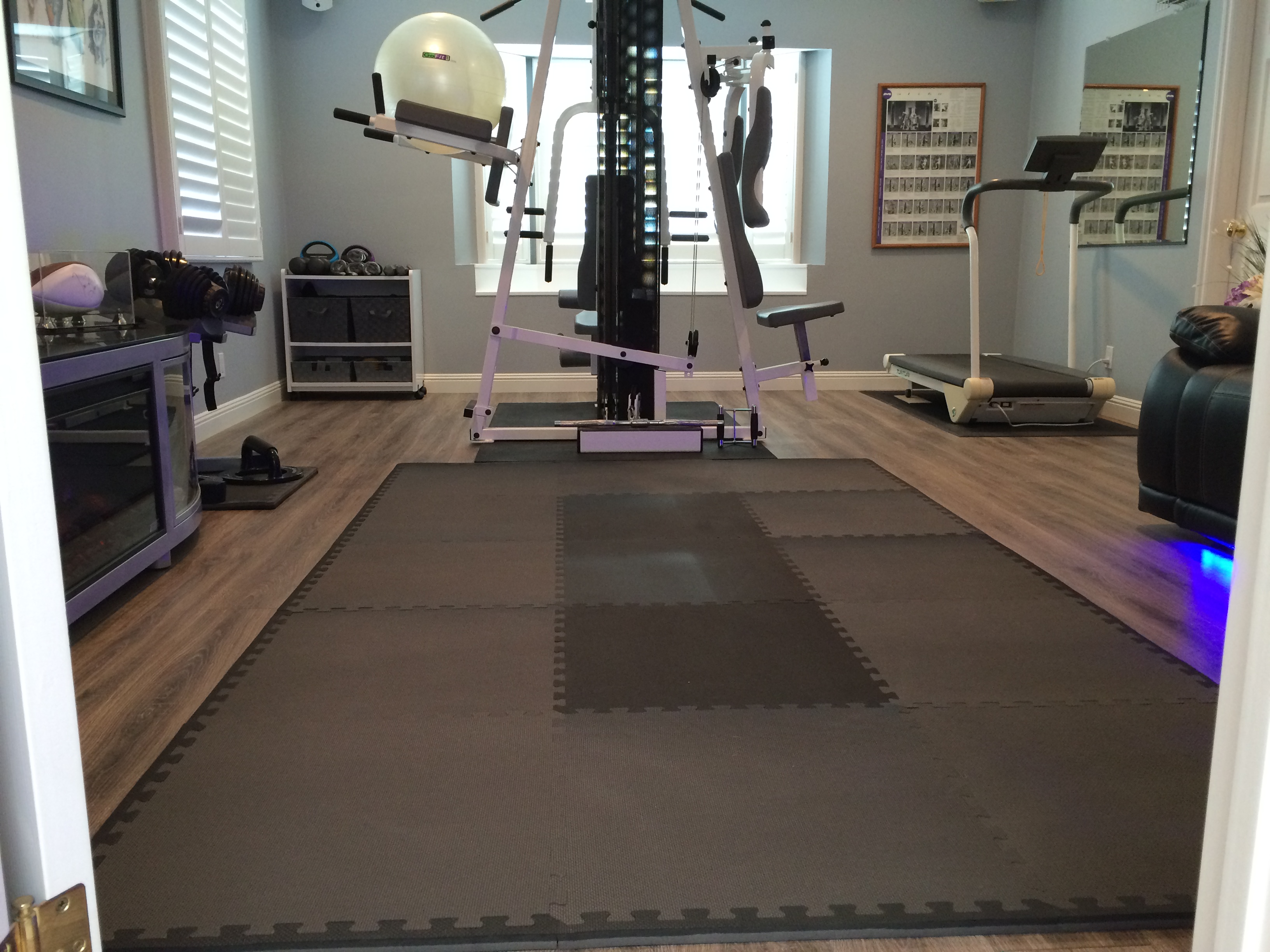 floor training mats