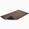 Bubble Sof-Tred with Dyna Shield Anti-Fatigue Mat 3x4 ft full ang black corner curl.