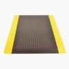 Ergo Trax Grande Anti-Fatigue Mat 2x75 ft black yellow full tile.