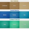 AquaTile Aquatic Flooring 3/8 Inch x 2x2 Ft. all color swatches