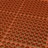 VIP Topdek Senior Red Mat 3 x 14 Feet 8 Inches close up showing holes in rubber mat