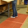 person standing on VIP Topdek Senior Red Mat 3 x 14 Feet 8 Inches