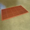 VIP Topdek Senior Red Mat 36 x 59.5 Inches over concrete