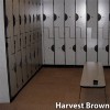 champion xp harvest brown carpet tiles installed in locker room