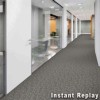 Breaking News Commercial Carpet Tiles 24x24 Inch Carton of 24 Instant Replay Install Monolithic