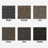 Captured Idea Commercial Carpet Tile 24x24 Inch Carton of 24 all colors