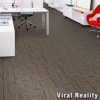 Daily Wire Commercial Carpet Tiles 24x24 Inch Carton of 24 Viral Reality Install Brick Ashlar