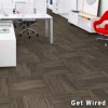 Online Commercial Carpet Tiles 24x24 Inch Carton of 24 Get Wired Install