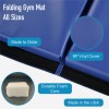 Gym Mats Pads All Sizes infographic.