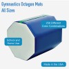 Gymnastic Octagon Tumbling Training Mats All Sizes infographic