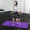 Home Cheer Flexi-Roll Carpet Practice Mat 1-1/4 Inch x 5x10 Ft. cheer practice on purple mat