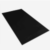 Home Martial Arts Flexi-Roll Mat Tatami Surface 1-1/4 Inch x 10x10 Ft. black rolled out
