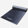 Pro Series Fitness Flexi-Roll Mat Tatami Black 1 Inch x 36x72 Inches half rolled out