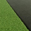 rubber base with turf top tiles with black dbtile