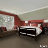 Easy Street Peel and Stick Carpet Tiles 3/4 Inch x 18x18 Inches 10 Per Carton bedroom install in Acorn