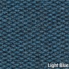 Berber Roll Goods Indoor Entrance Matting-Vinyl Edge 6 x 125 ft light blue