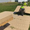 Ground Protection Mats Scout 4x8 Ft installing mats