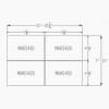 Horse Stall Mats 8x12 Ft Kit diagram